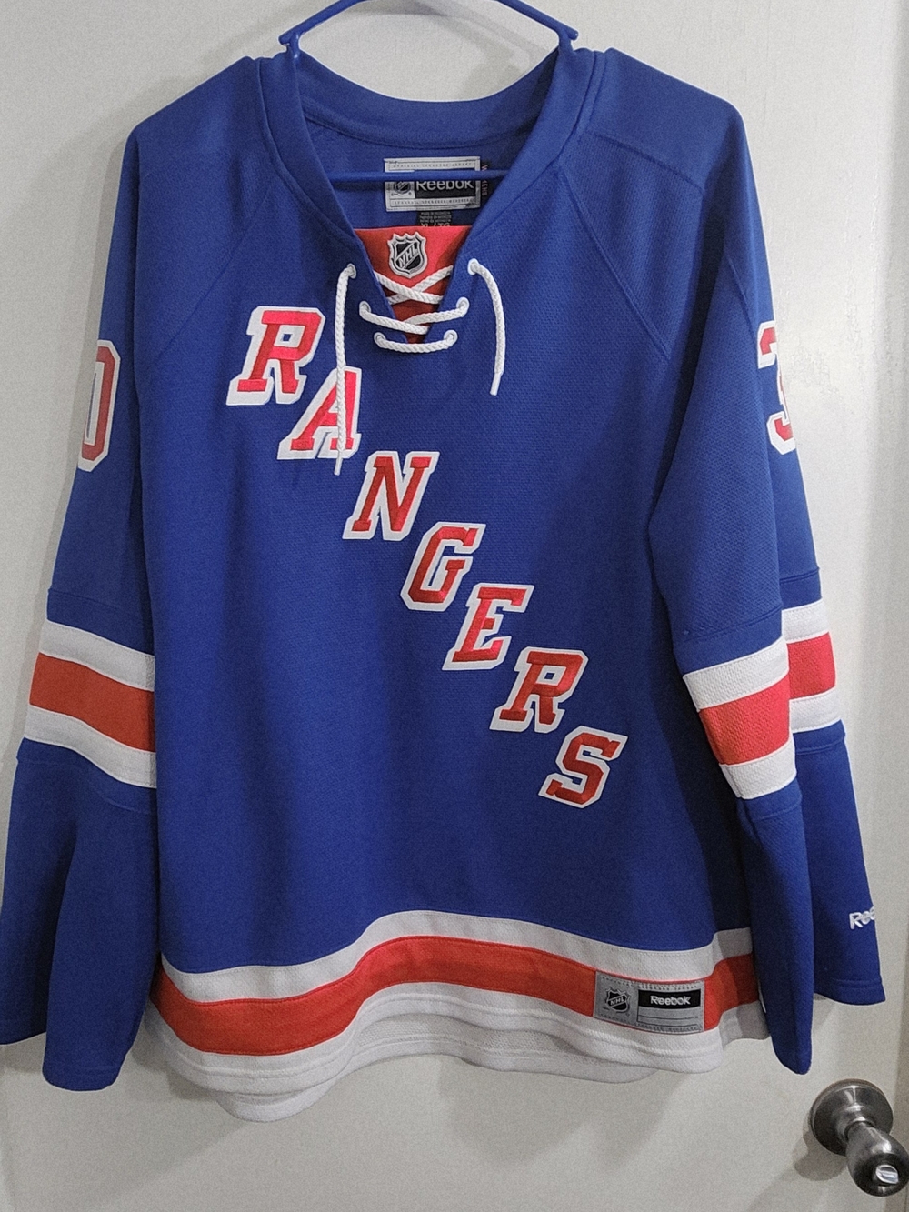 Lundqvist-New York Rangers Jersey